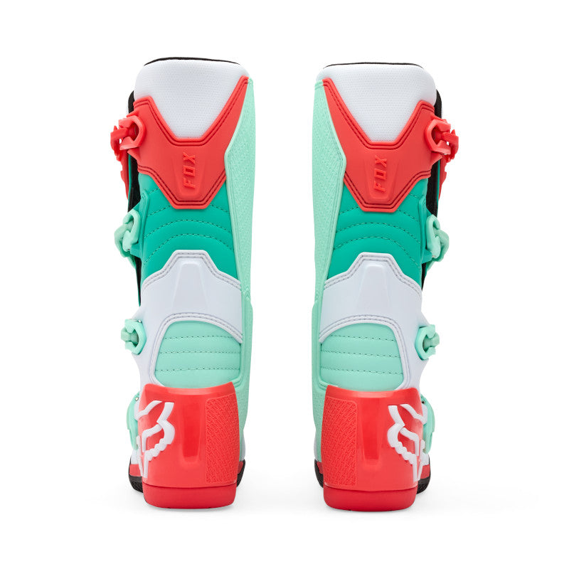FOX WOMENS COMP BOOTS - AQUA
