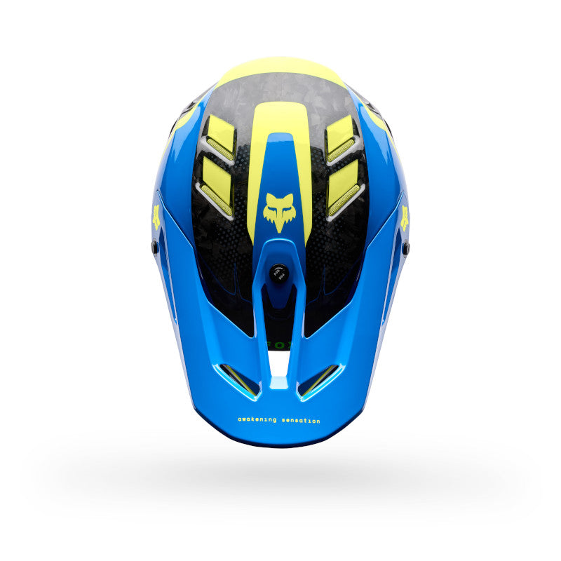 FOX 2026 V3 RS TACTILE HELMET - BLUE JEWEL