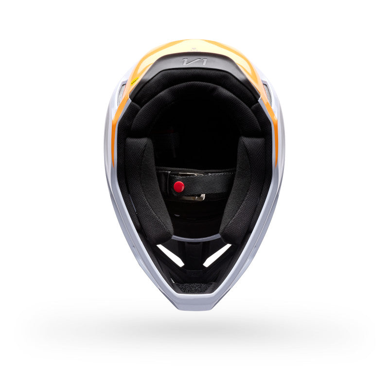 FOX 2026 V1 NOBLE HELMET - BLACK/WHITE