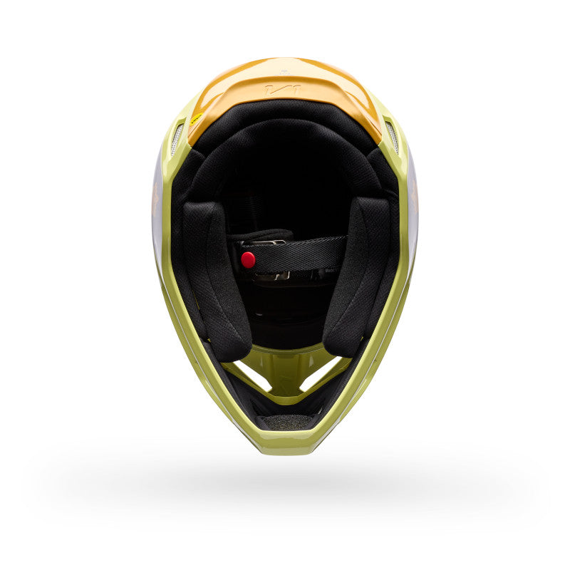 FOX 2026 V1 IMAGE PRINT HELMET - PEAR YELLOW