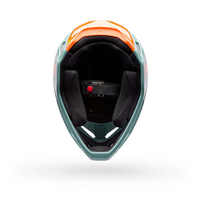 FOX 2026 V1 IMAGE PRINT HELMET - ARCTIC BLUE