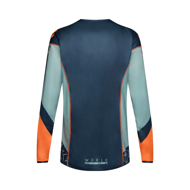 FOX 2026 180 IMAGE PRINT JERSEY - ARCTIC BLUE