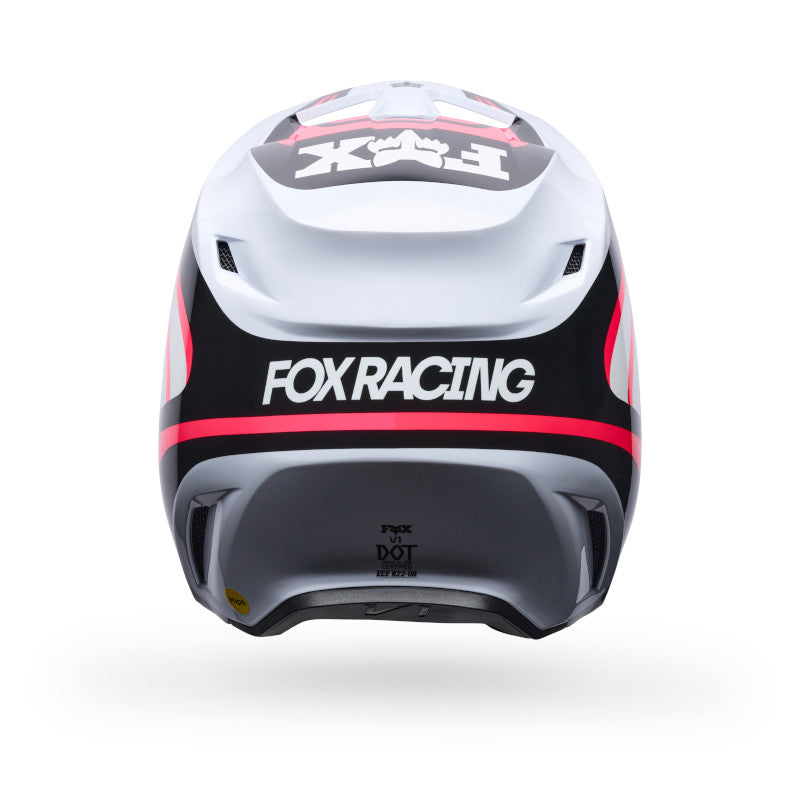 Fox 2027 Youth V1 Draft Helmet - White