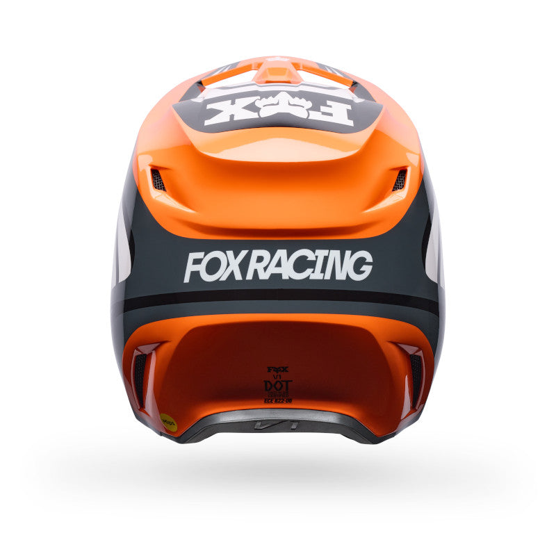 Fox 2027 Youth V1 Draft Helmet - Sunburst