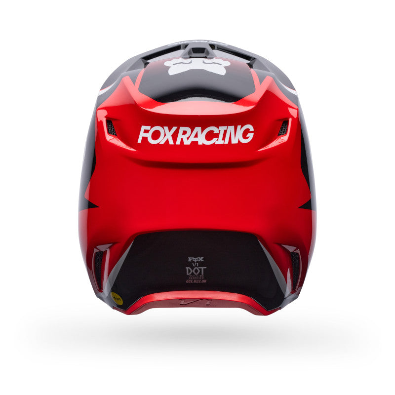 Fox 2027 Youth V1 Frame Helmet - Red