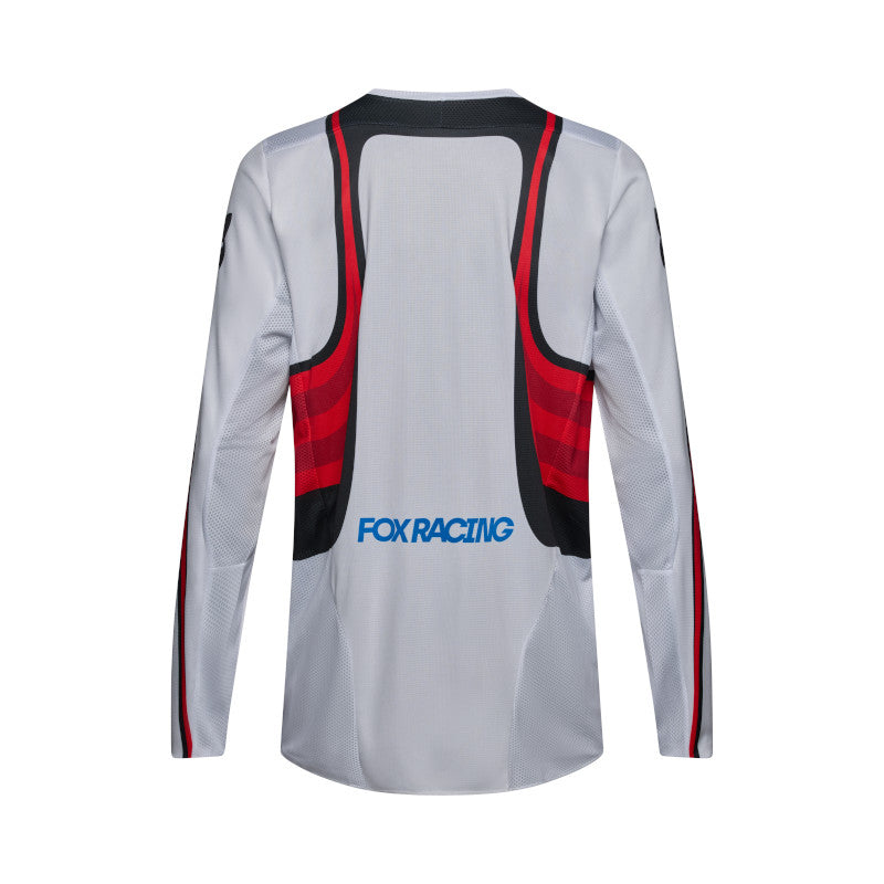 Fox 2027 180 Honda Jersey - White Red