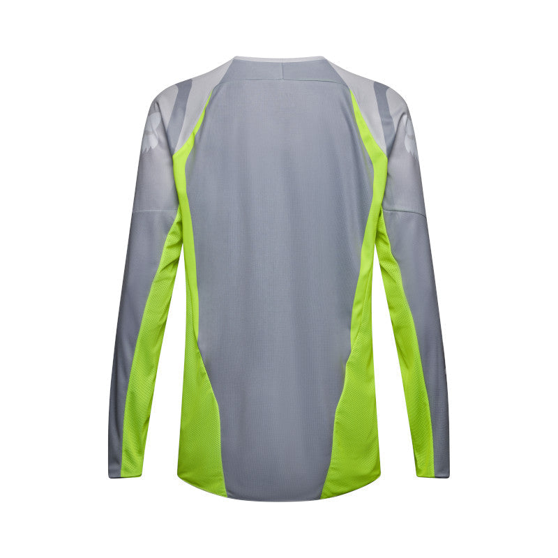 Fox 2027 180 Frame Jersey - Grey Yellow