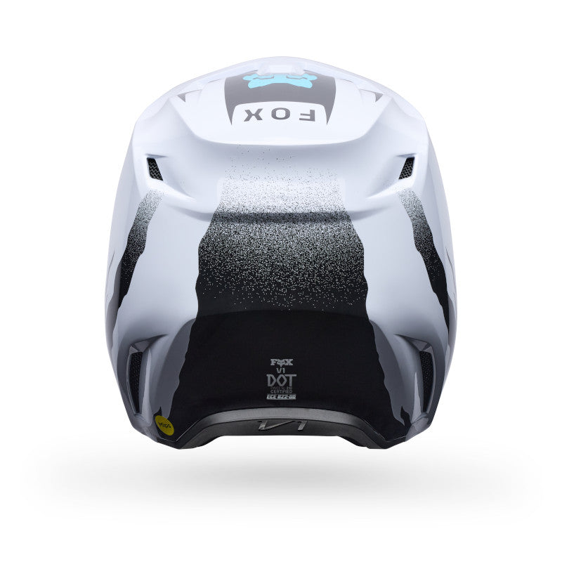 Fox 2027 V1 Clutch Helmet - White Black