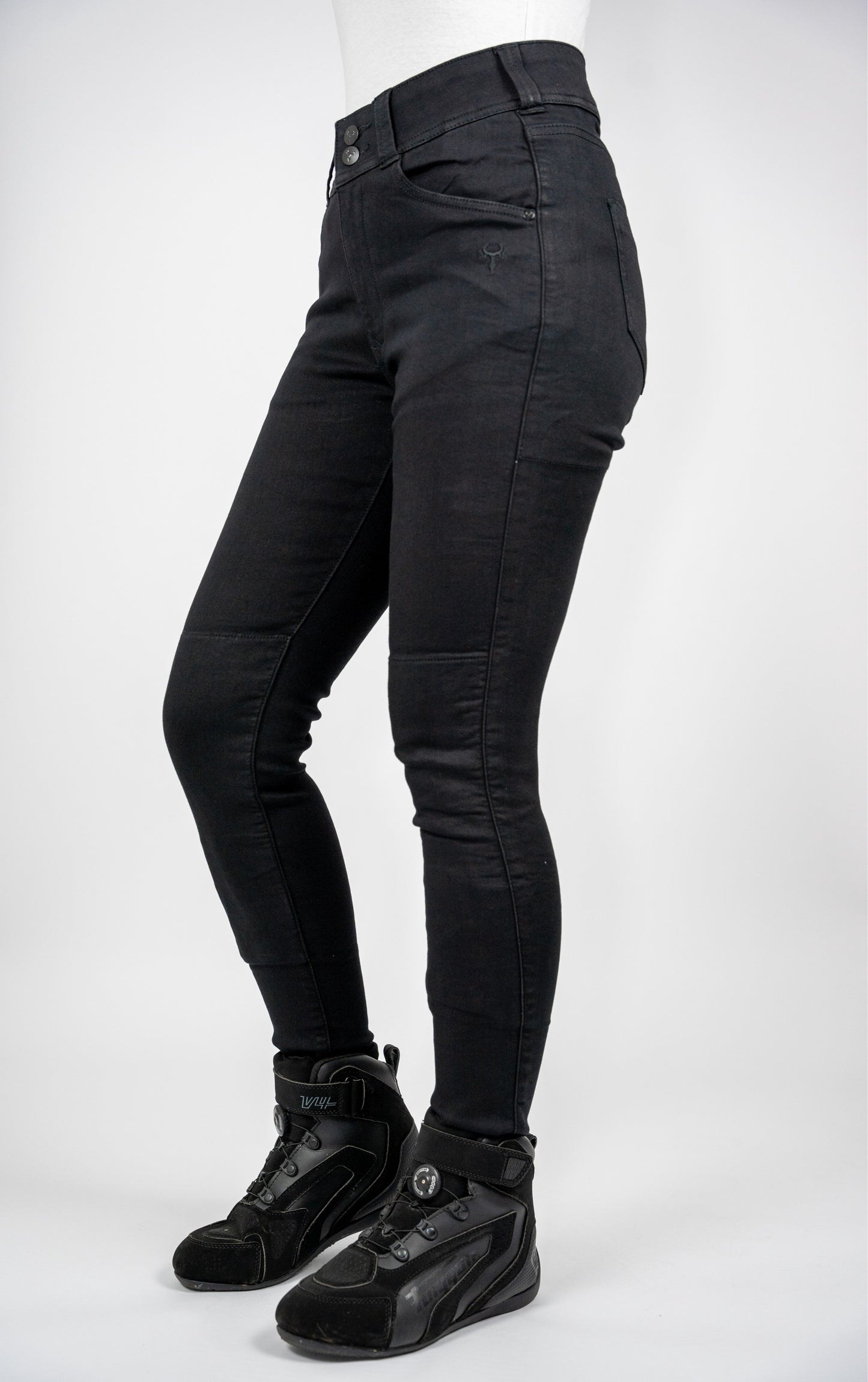BULL-IT LADIES FURY SLIM JEANS LONG LEG - BLACK
