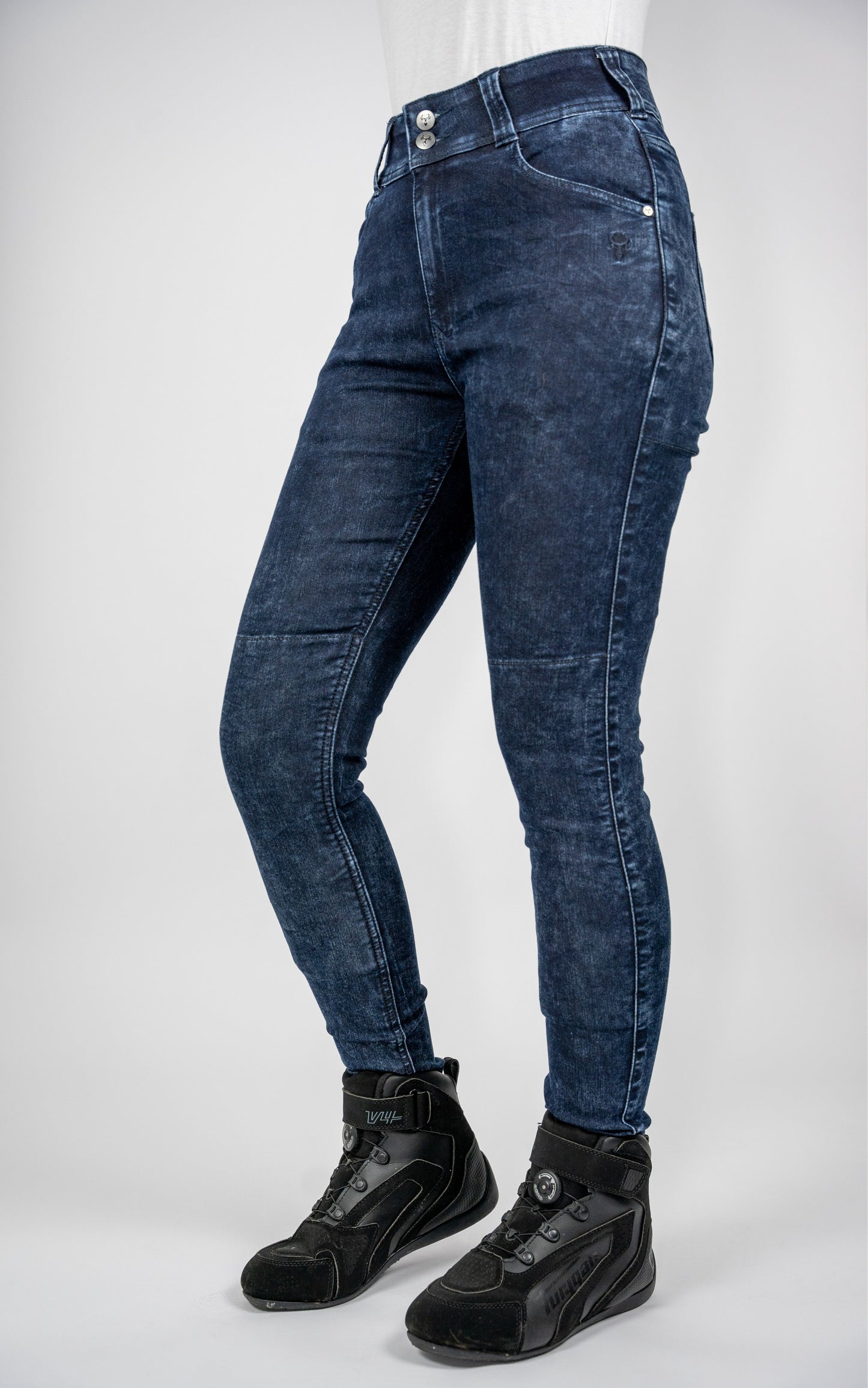 BULL-IT LADIES FURY SLIM JEANS REGULAR LEG - BLUE