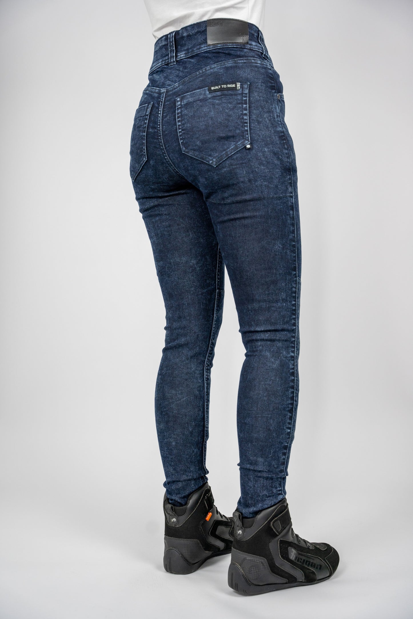 BULL-IT LADIES FURY SLIM JEANS REGULAR LEG - BLUE