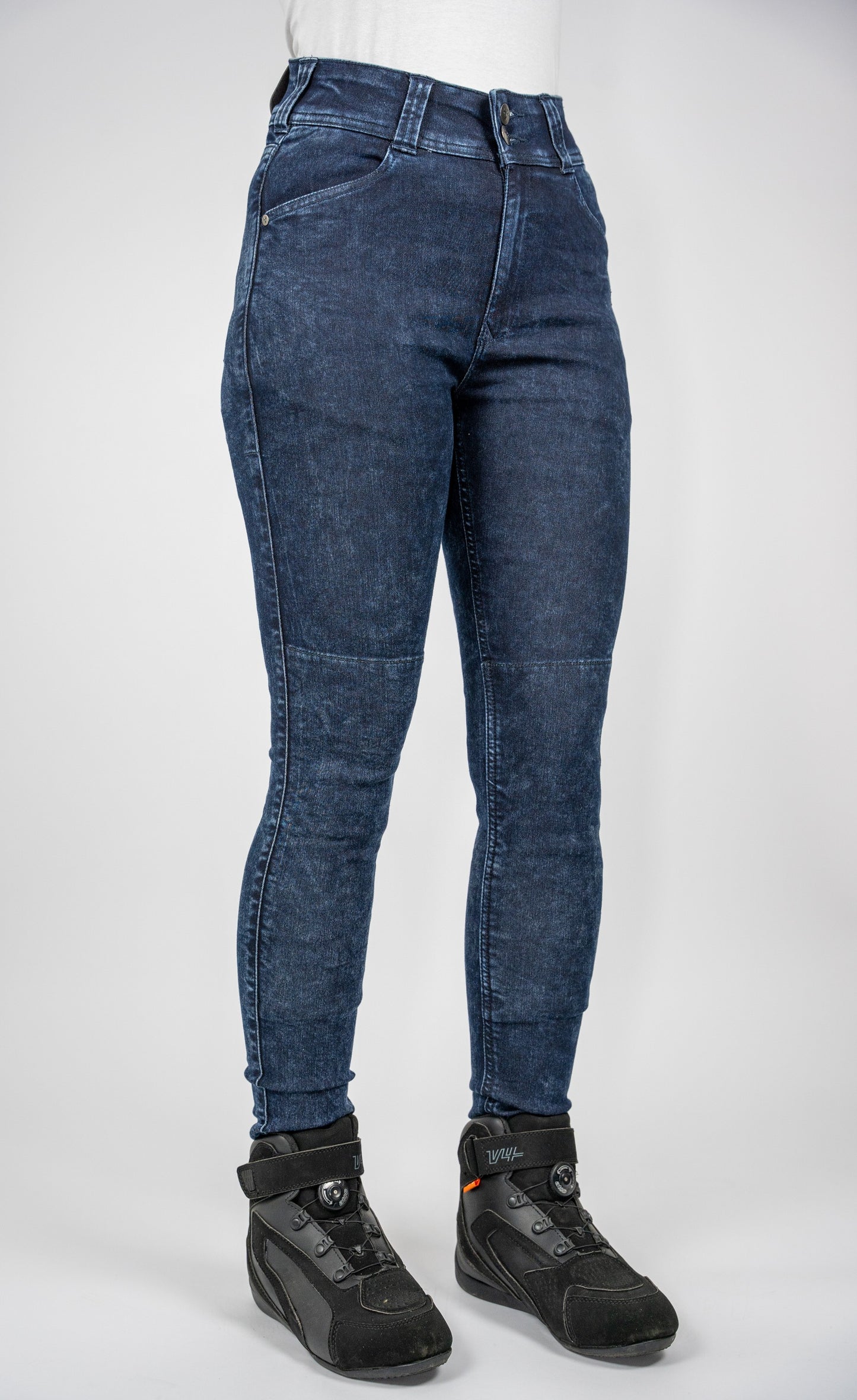 BULL-IT LADIES FURY SLIM JEANS REGULAR LEG - BLUE