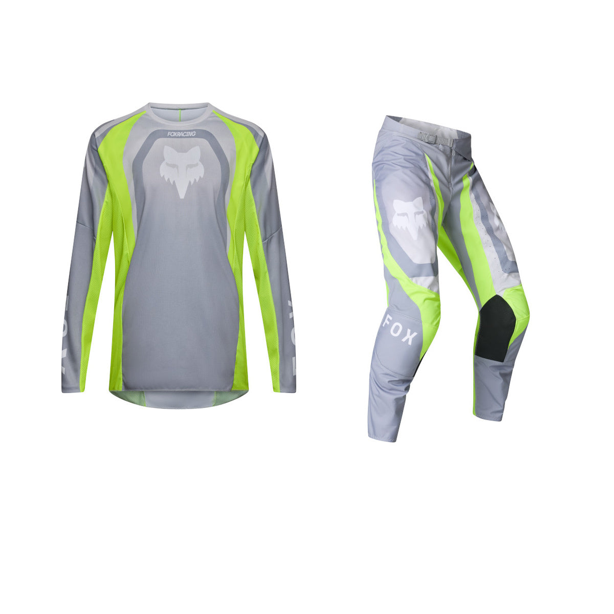 Fox 2027 180 Frame Gear Set - Grey Yellow