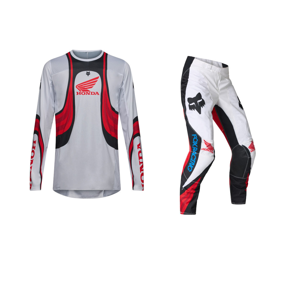Fox 2027 180 Honda Gear Set - White Red
