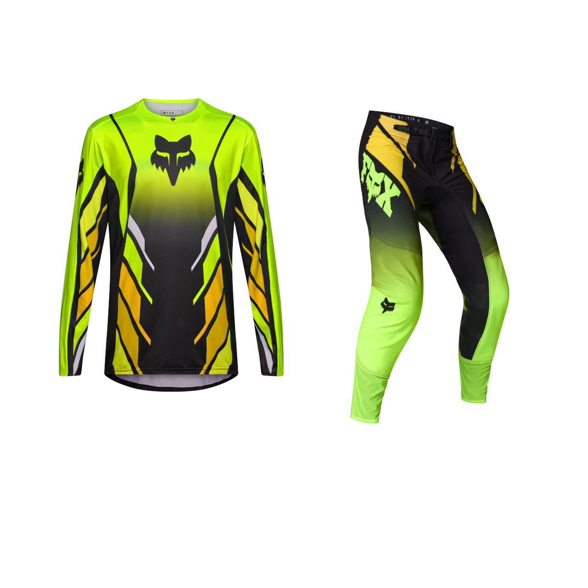 Fox 2027 360 Foundry Gear Set - Fluro Yellow