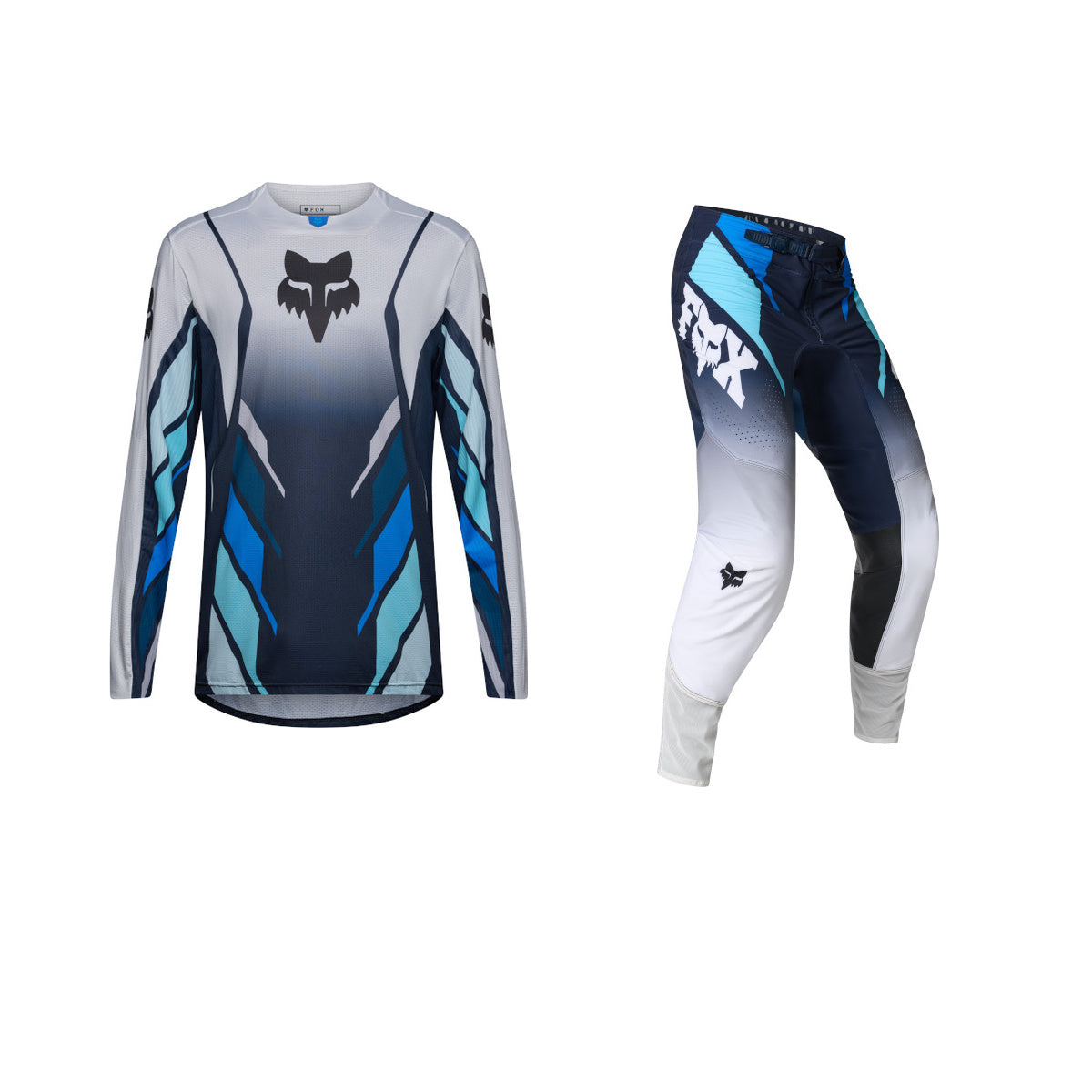Fox 2027 360 Foundry Gear Set - Sky Blue