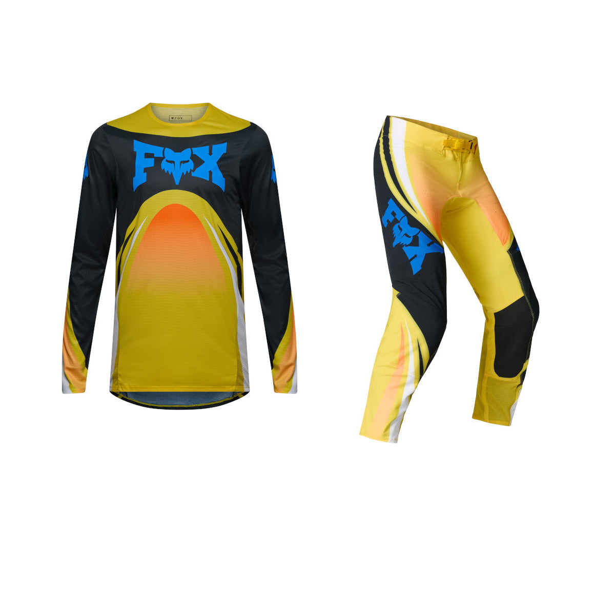 Fox 2027 Flexair Arc Gear Set - Yellow