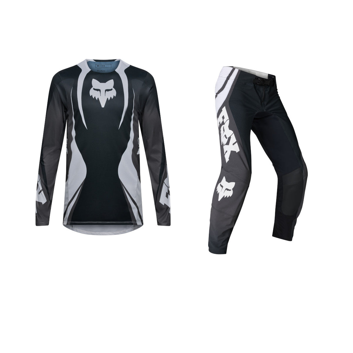 Fox 2027 Flexair Thorn Gear Set - Black White