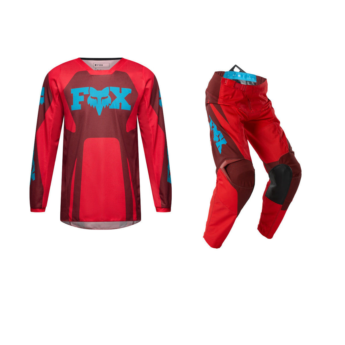 Fox 2027 Youth 180 Raid Gear Set - Rust