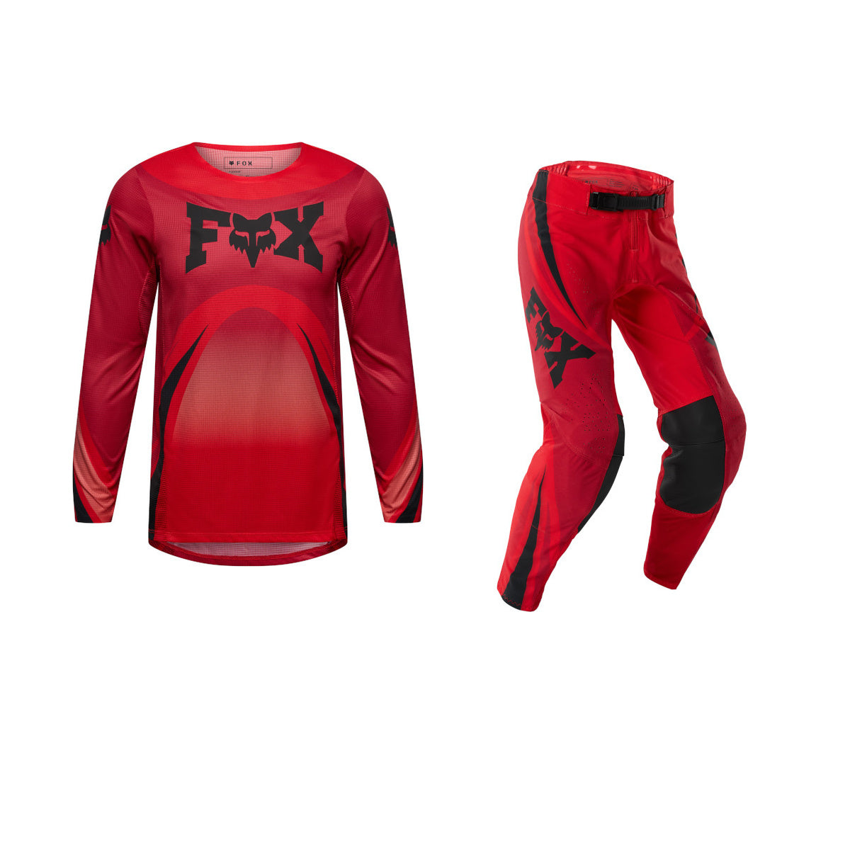 Fox 2027 Youth Flexair Arc Gear Set - Chili