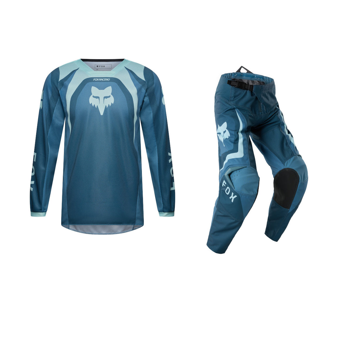 Fox 2027 Youth Girls 180 Frame Gear Set - Deep Blue