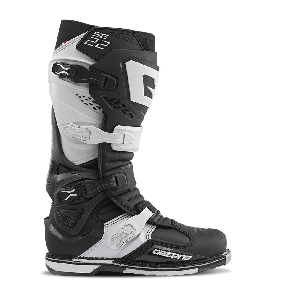 Gaerne SG-22 Boots - Black / White