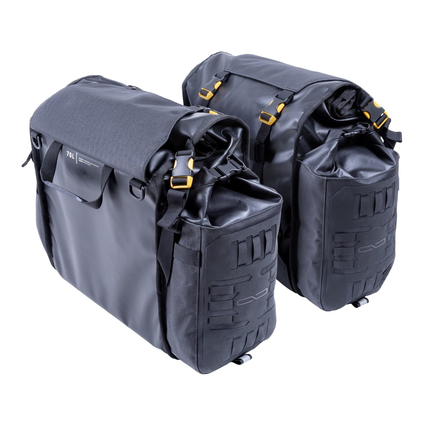 Giant Loop Round The World Panniers \'26 - Black (90L)