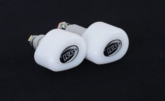 R&G AERO CRASH PROTECTORS WHITE YZF-R6