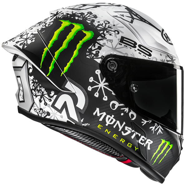 HJC RPHA 1 V2 Carbon Helmet - Snow Diablo MC-10SF