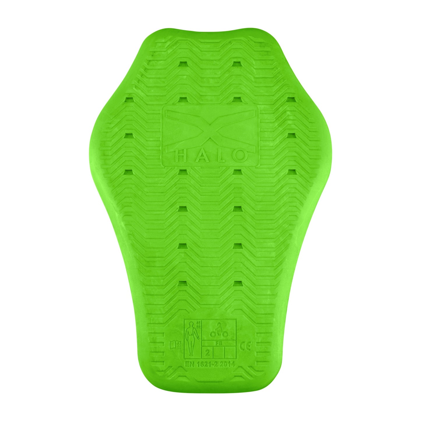 DRIRIDER X HALO BACK PROTECTOR - GREEN