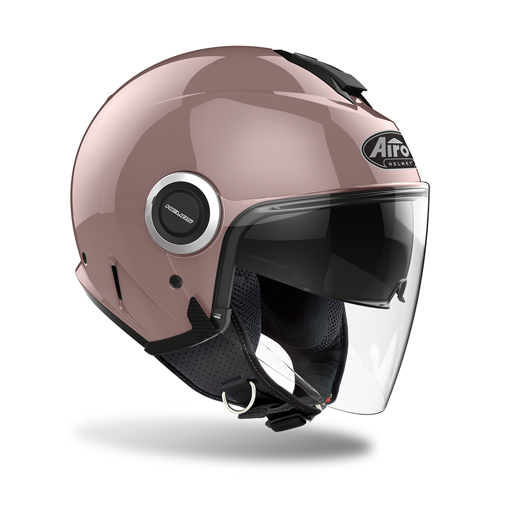AIROH HELIOS HELMET - METALLIC ROSE