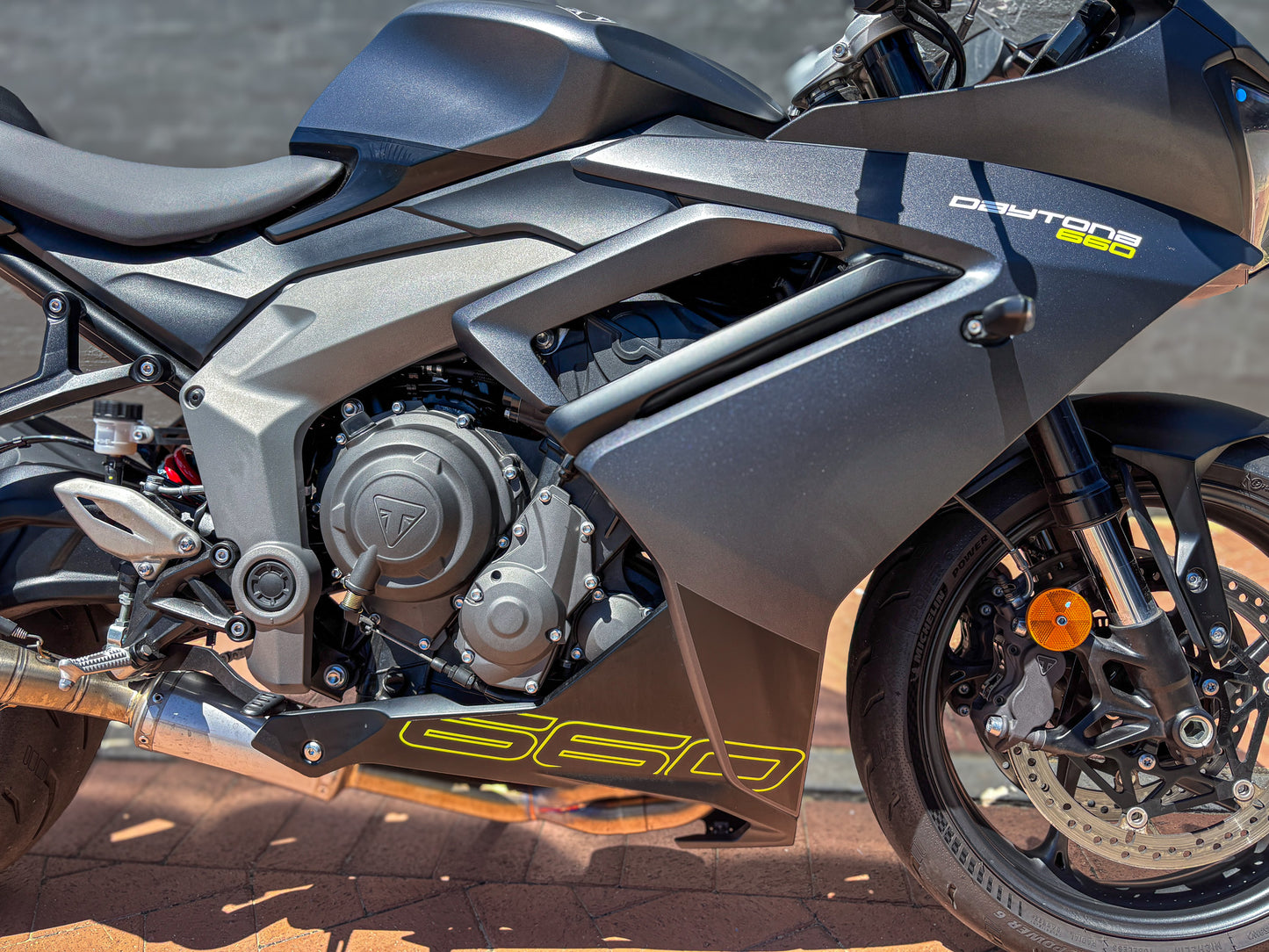 DEALER DEMO 2024 TRIUMPH DAYTONA 660 FULL POWER $13,290* Excl Gov Charges
