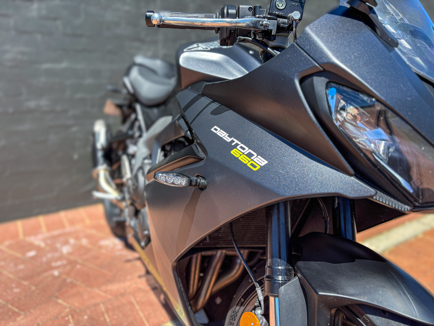 DEALER DEMO 2024 TRIUMPH DAYTONA 660 FULL POWER $13,290* Excl Gov Charges
