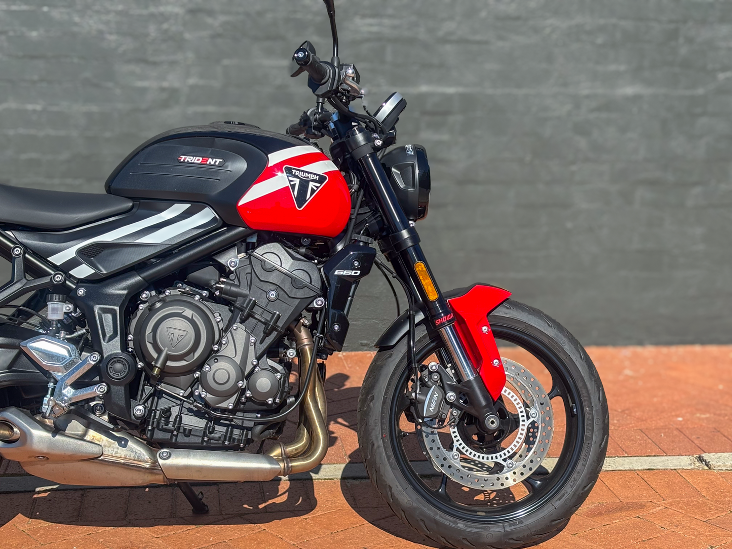 DEALER DEMO 2024 TRIUMPH TRIDENT 660 LAMS $12,000* Excl Gov Charges