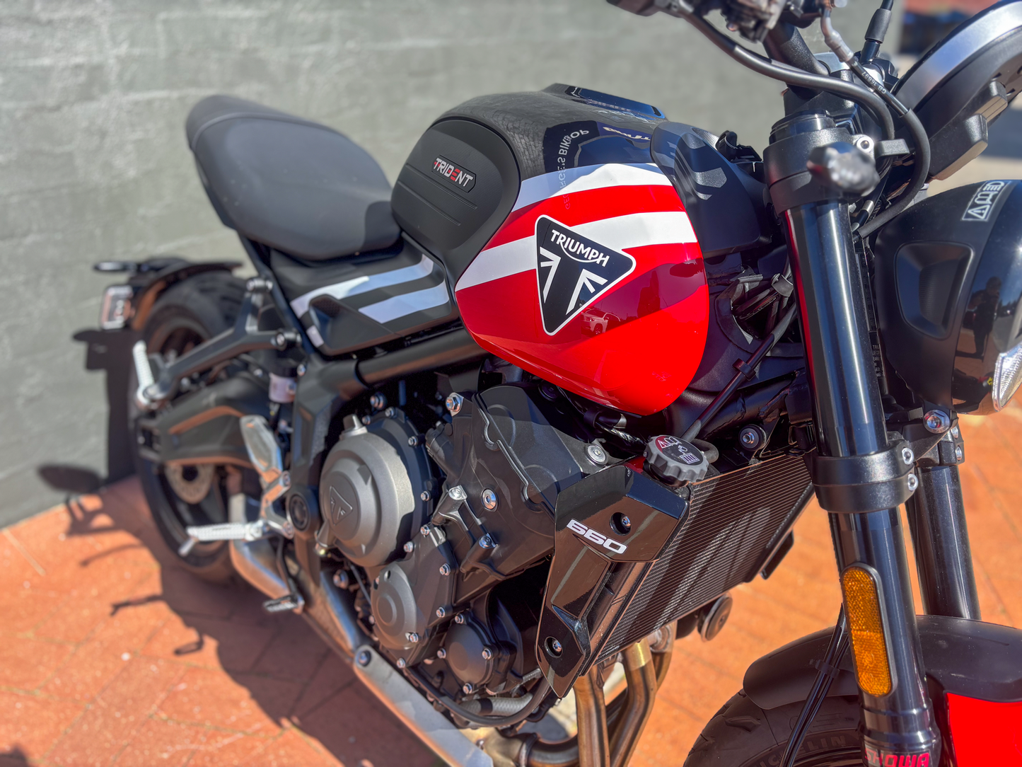 DEALER DEMO 2024 TRIUMPH TRIDENT 660 LAMS $12,000* Excl Gov Charges