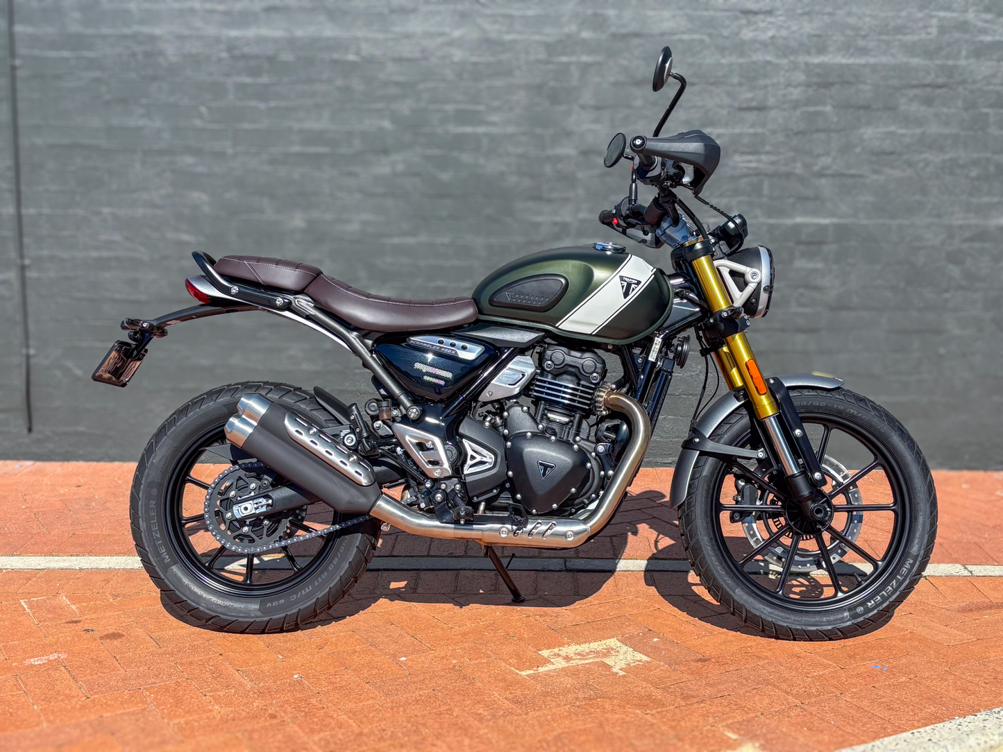 DEALER DEMO 2024 TRIUMPH SCRAMBLER 400 X $7,990* Excl Gov Charges
