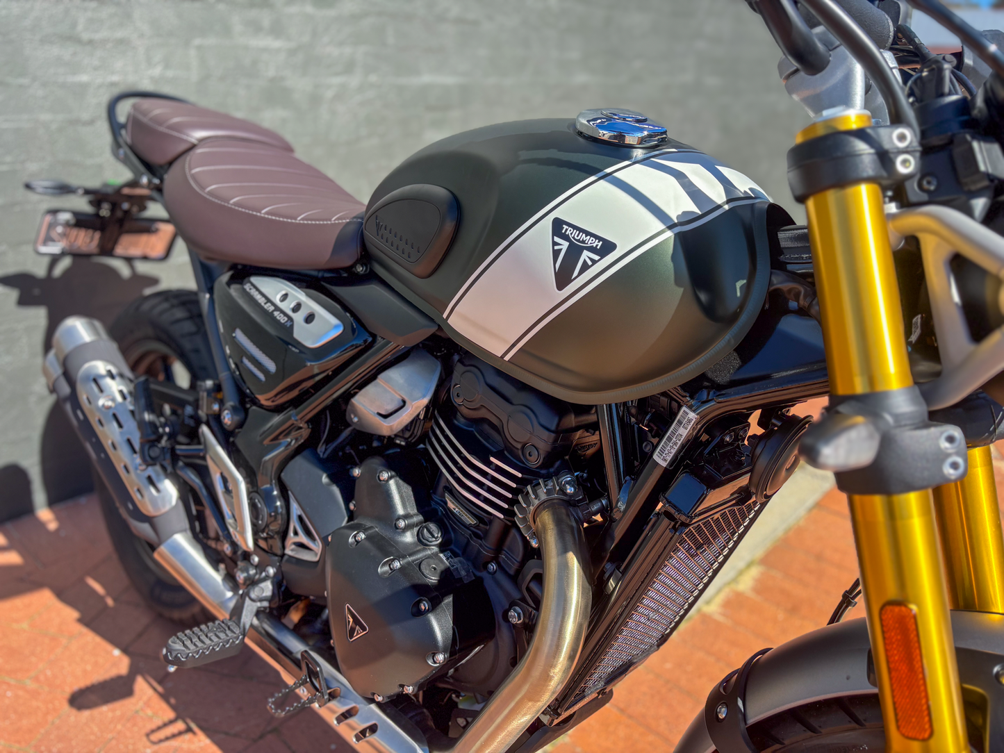 DEALER DEMO 2024 TRIUMPH SCRAMBLER 400 X $7,990* Excl Gov Charges