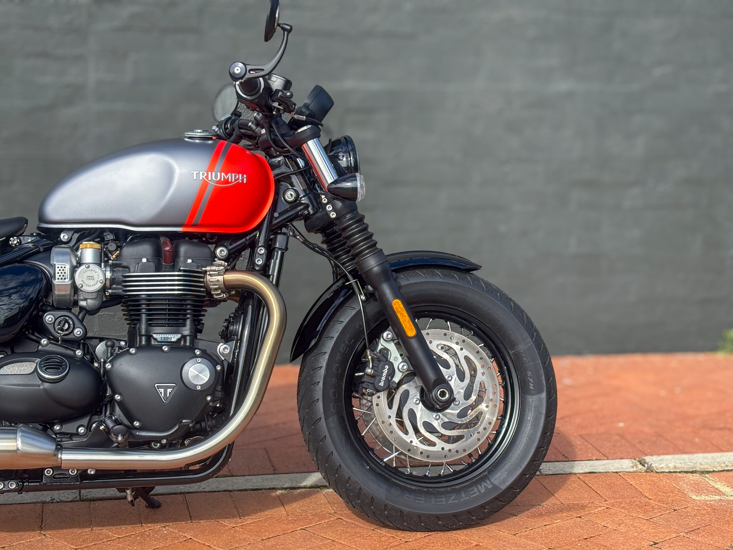 DEALER DEMO MY25 TRIUMPH BONNEVILLE BOBBER 1200 $21,990* Excl Gov Charges
