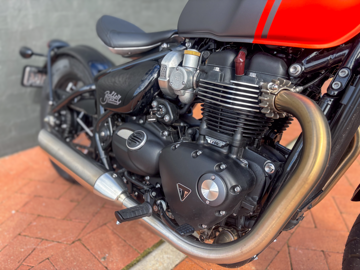 DEALER DEMO MY25 TRIUMPH BONNEVILLE BOBBER 1200 $21,990* Excl Gov Charges