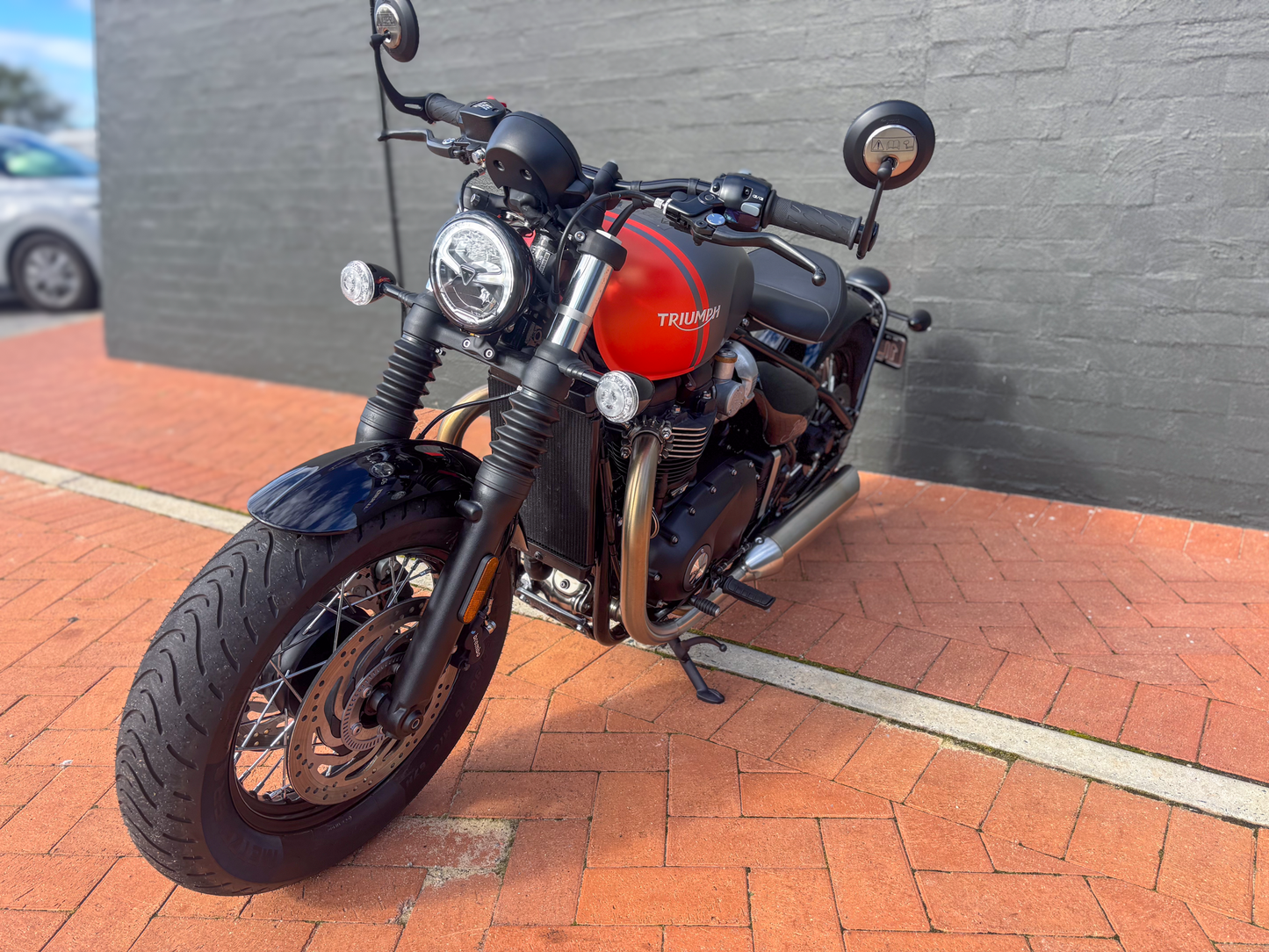 DEALER DEMO MY25 TRIUMPH BONNEVILLE BOBBER 1200 $21,990* Excl Gov Charges