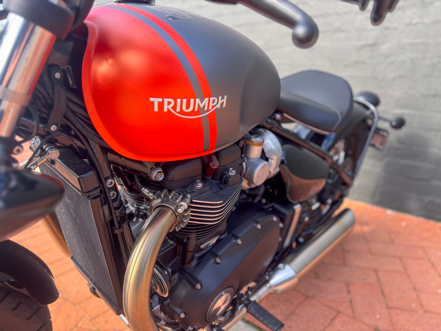 DEALER DEMO MY25 TRIUMPH BONNEVILLE BOBBER 1200 $21,990* Excl Gov Charges