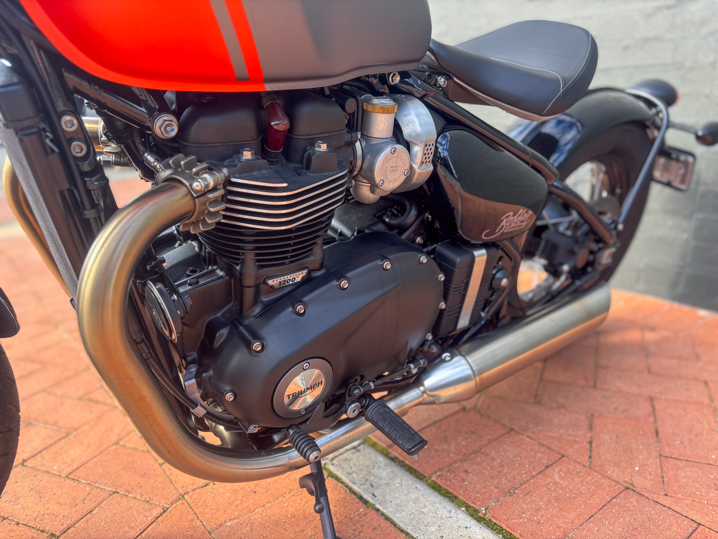DEALER DEMO MY25 TRIUMPH BONNEVILLE BOBBER 1200 $21,990* Excl Gov Charges
