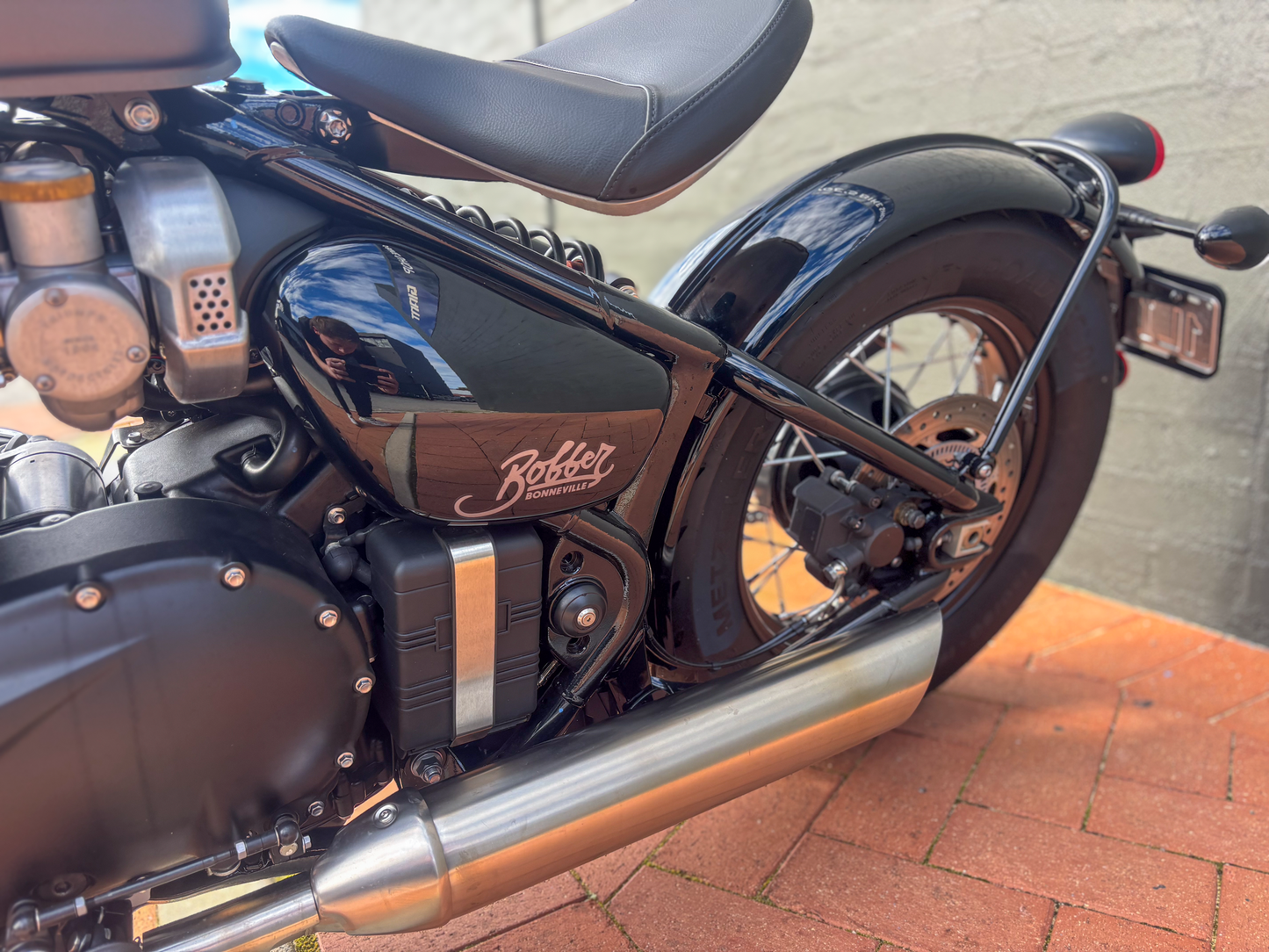 DEALER DEMO MY25 TRIUMPH BONNEVILLE BOBBER 1200 $21,990* Excl Gov Charges