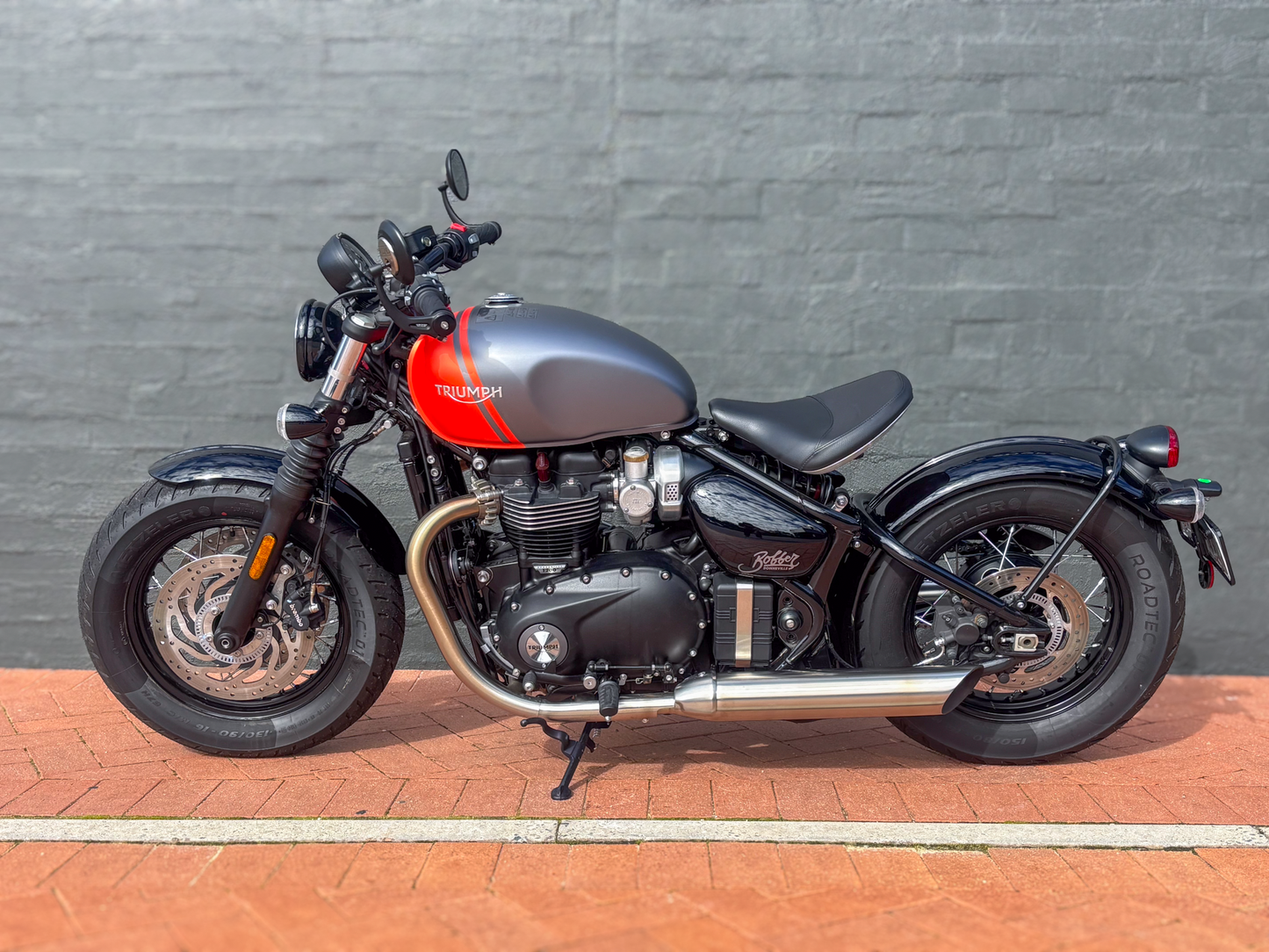 DEALER DEMO MY25 TRIUMPH BONNEVILLE BOBBER 1200 $21,990* Excl Gov Charges
