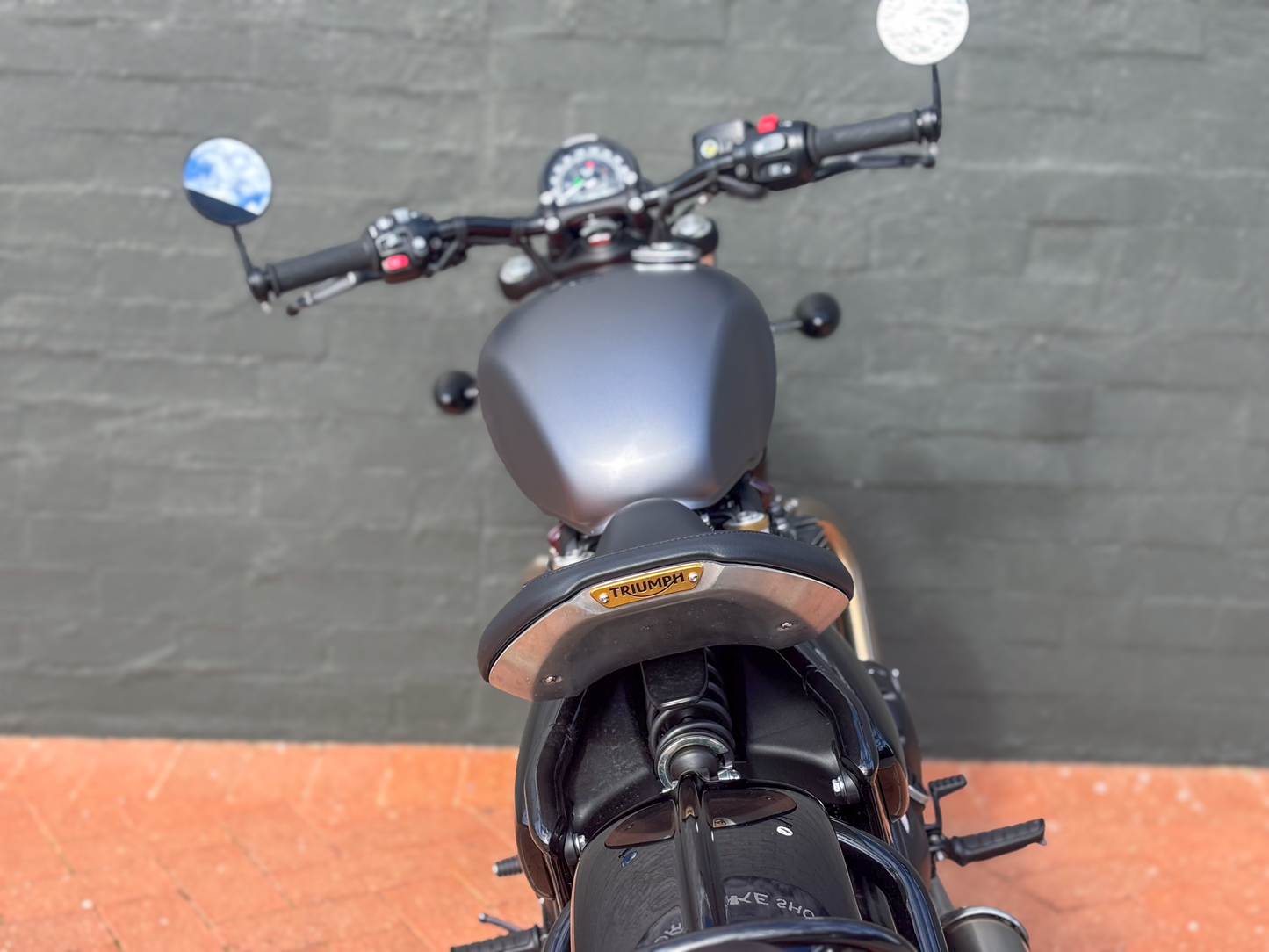 DEALER DEMO MY25 TRIUMPH BONNEVILLE BOBBER 1200 $21,990* Excl Gov Charges