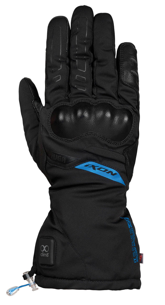 IXON IT-YUGA GLOVES - BLACK/BLUE CASSONS PTY LTD sold by Cully's Yamaha