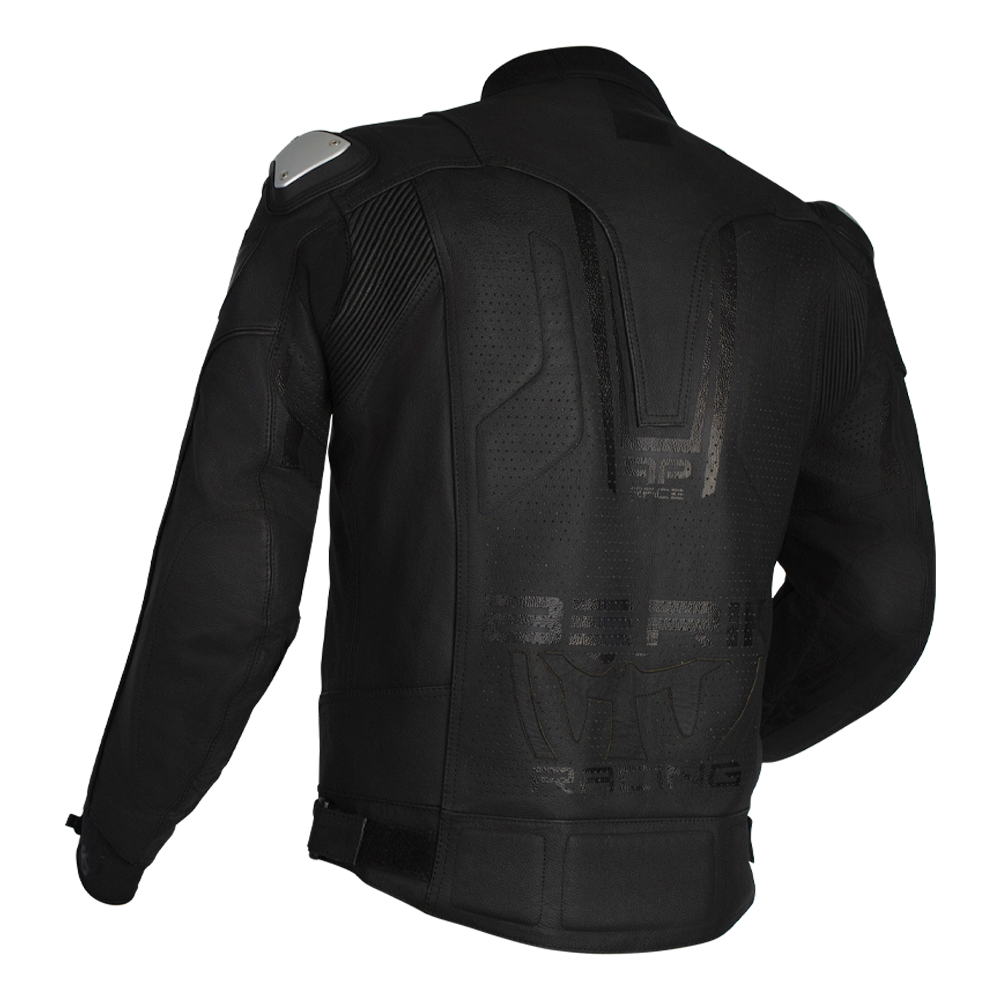 BERIK APEX SPORTS LEATHER JACKET - BLACK