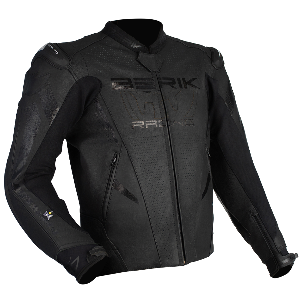 BERIK APEX SPORTS LEATHER JACKET - BLACK