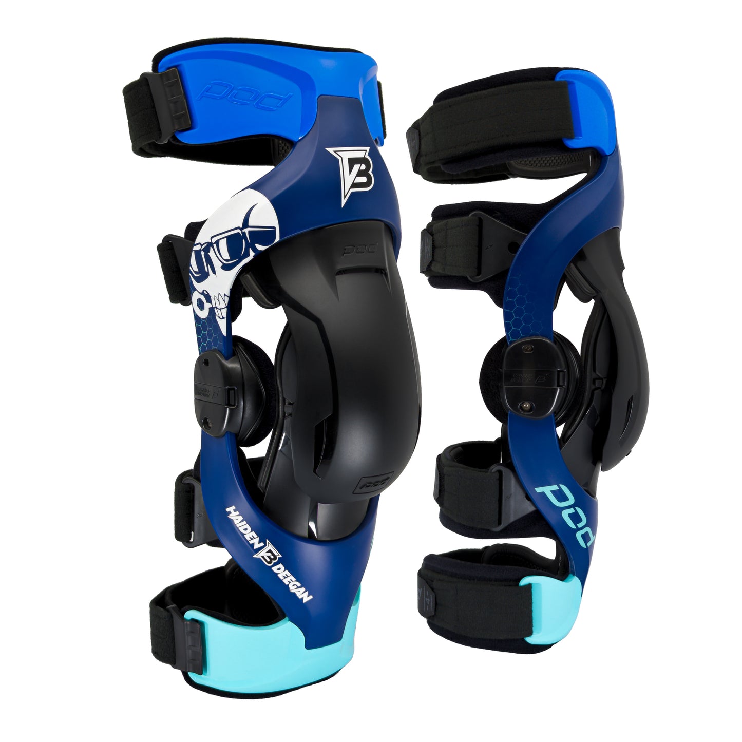 POD K4 2.0 DANGER B BOY HAIDEN DEEGAN L.E. KNEE BRACES - PAIR