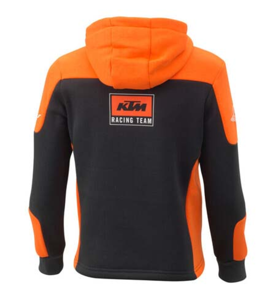 KTM Kids Team Zip Hoodie - Orange/Black